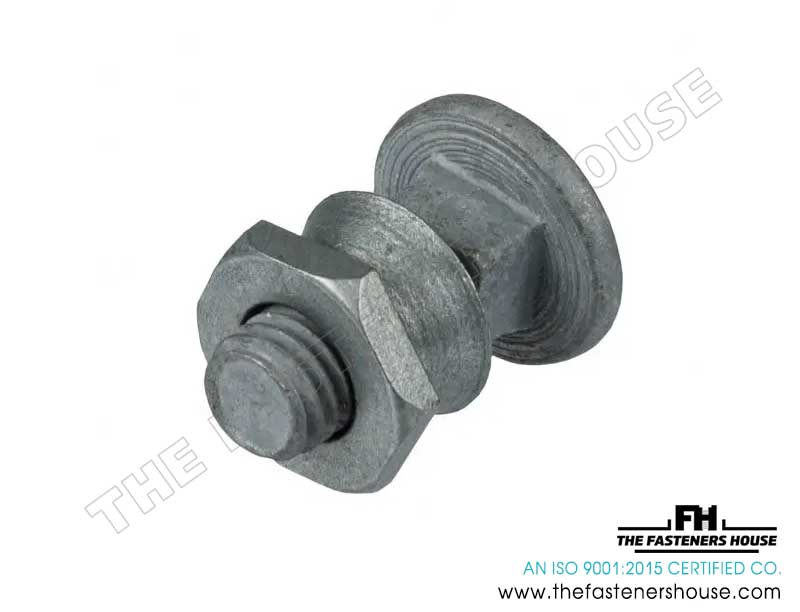 Road Crash Barrier Bolt with Antitheft Nut manufacturers exporters wholesale suppliers in India Ludhiana